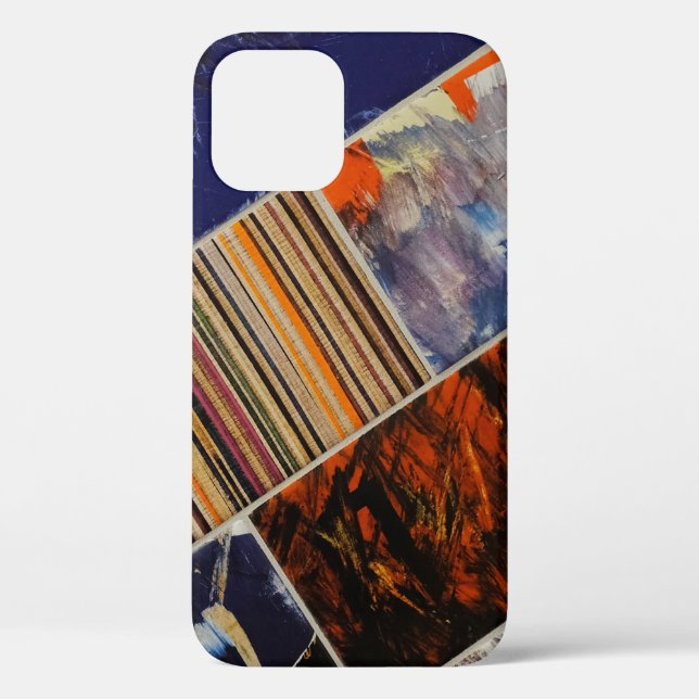 FARBIGER DIGITALER HINTERGRUND Case-Mate iPhone HÜLLE (Rückseite)