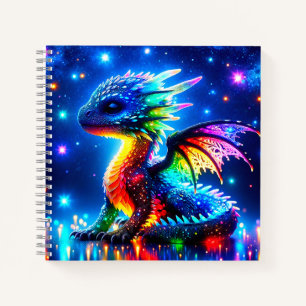 farbiger Drache Notizbuch