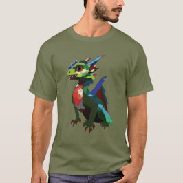 farbiger Drache T-Shirt