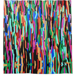 FARBIGER Duschvorhang! Duschvorhang