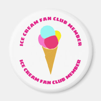 Farbiger Eiscreme-Magnet Magnet
