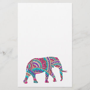 Farbiger Elefant Flyer