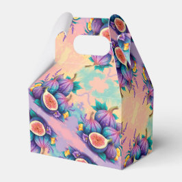 Farbiger Feigenbaum Geschenkschachtel