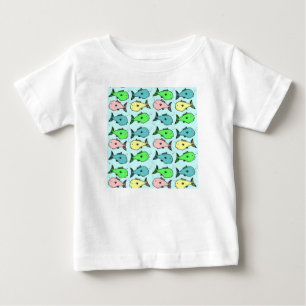 Farbiger Fisch - Babys T-Shirt
