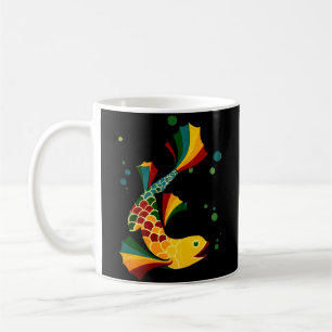 farbiger Fisch "n blubbles Kaffeetasse