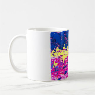 Farbiger Flamingo-Design-Becher Kaffeetasse