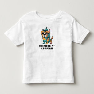 Farbiger geometrischer Hund Kleinkind T-shirt