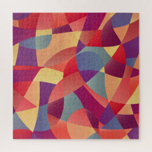 Farbiger Grunge: Geometrischer Dreiecke Hintergrun