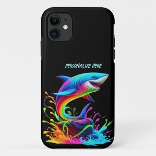 Farbiger Haifisch Case-Mate iPhone Hülle