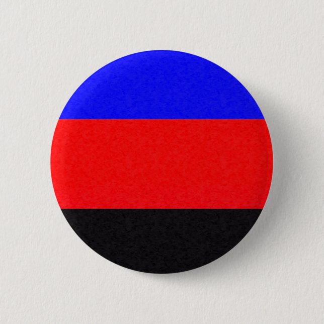Farbiger Hintergrund des Polyamory-Pride-Flag Button (Vorderseite)