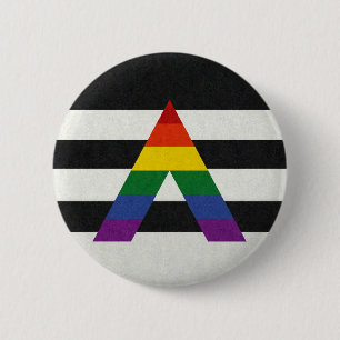 Farbiger Hintergrund für das alleinige LGBT-Flag Button