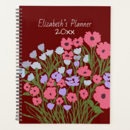 Farbiger Hübscher Blumenkohl + Individuelle Name Planer