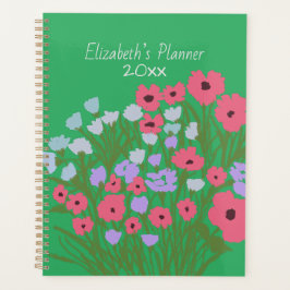 Farbiger Hübscher Blumenkohl + Individuelle Name Planer