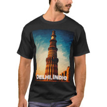 Farbiger indischer T - Shirt