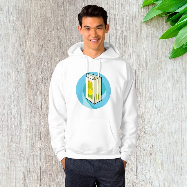 Farbiger Juice Carton Moderner Minimal Hoodie (Von Creator hochgeladen)