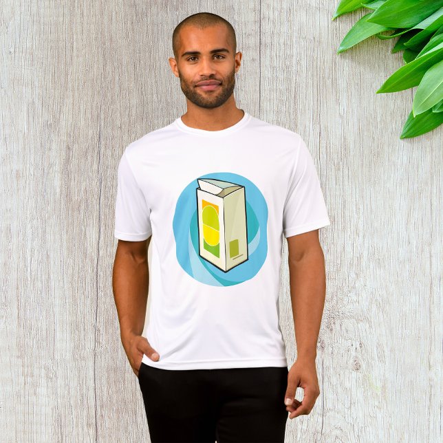 Farbiger Juice Carton Moderner Minimal T-Shirt (Von Creator hochgeladen)