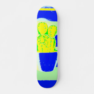 Farbiger Kaktus Skateboard