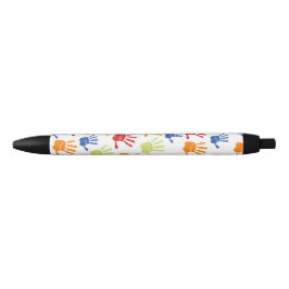 Farbiger Kid Handprint Pen für Lehrer Kugelschreiber