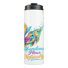 Farbiger Koi-Fisch-Überfluss-Thermal-Tumbler Thermosbecher