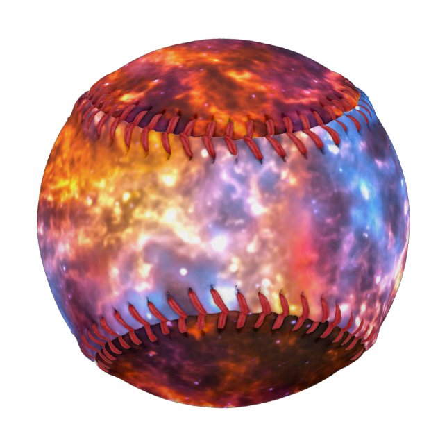 Farbiger Kosmos Baseball (Vorderseite)
