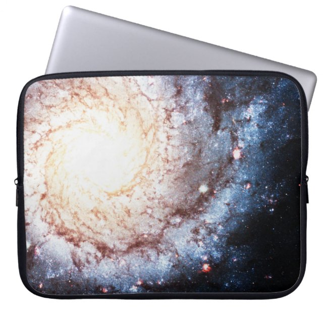 Farbiger Kosmos Laptopschutzhülle (Vorderseite)