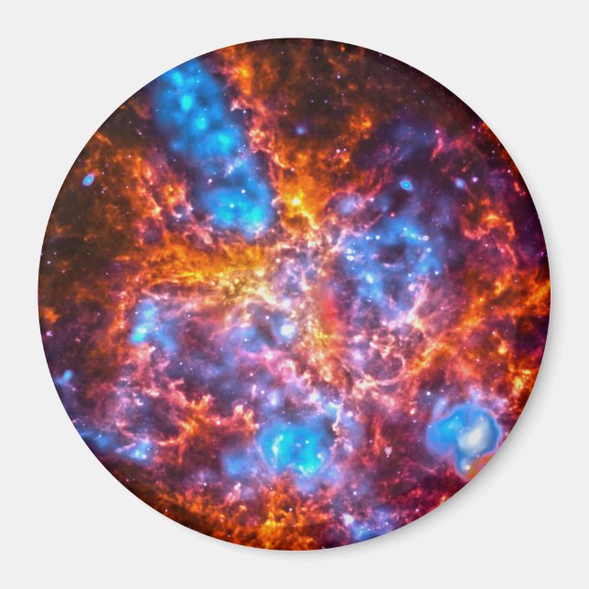 Farbiger Kosmos Magnet (Vorne)