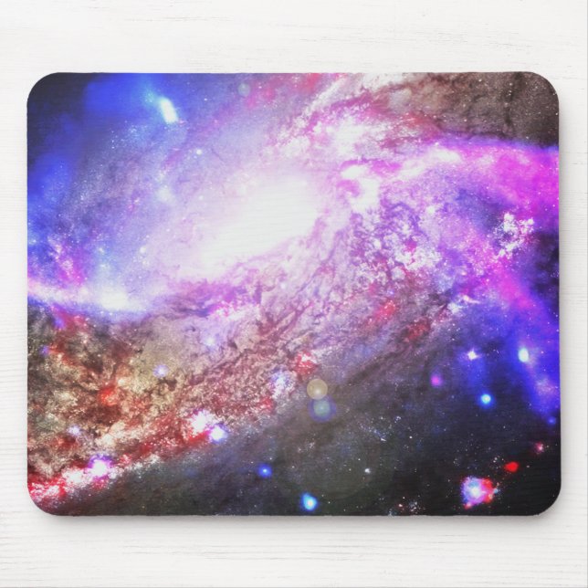 Farbiger Kosmos Mousepad (Vorne)