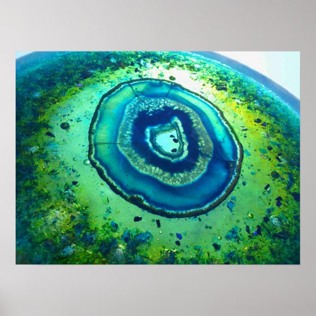 Farbiger Kosmos Print #1 Poster (Vorne)