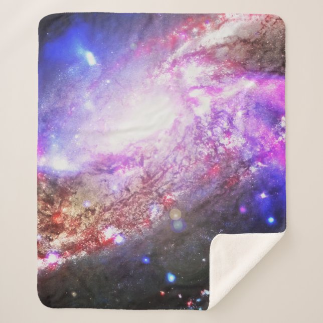 Farbiger Kosmos Sherpadecke (Vorderseite)