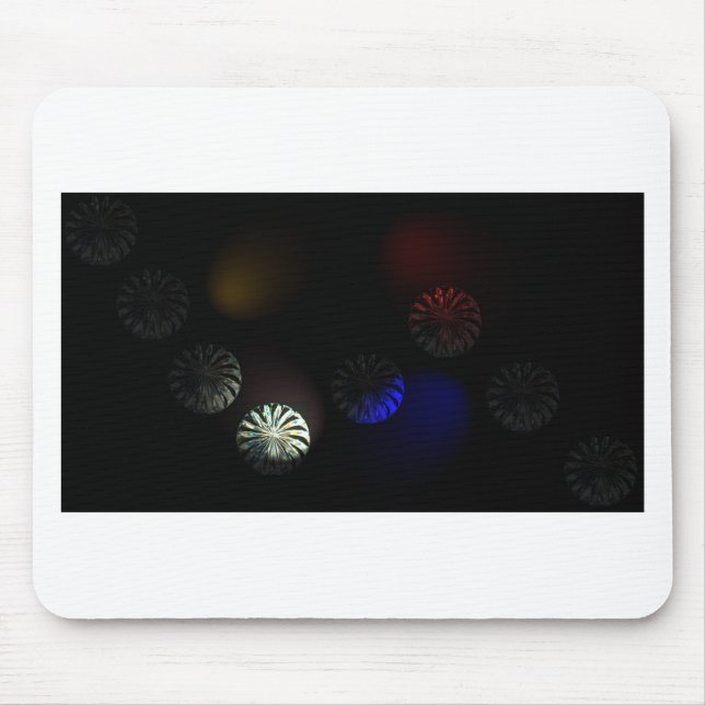 Farbiger Kristallbilder Mousepad (Vorne)
