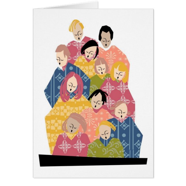 Farbiger Musterchor (Vorne)