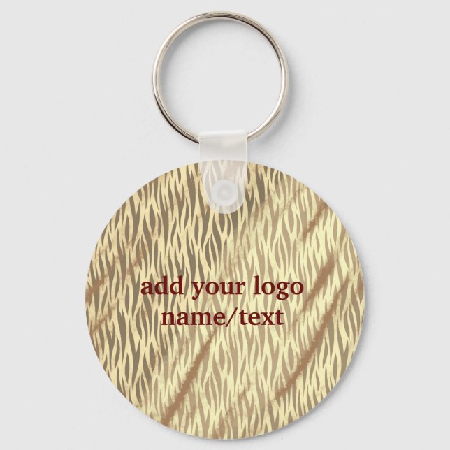 FARBIGER NIEDLICHER HERZNAME SCHLÜSSELANHÄNGER (Vorderseite)