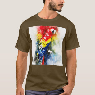 Farbiger Papagei 34 T-Shirt