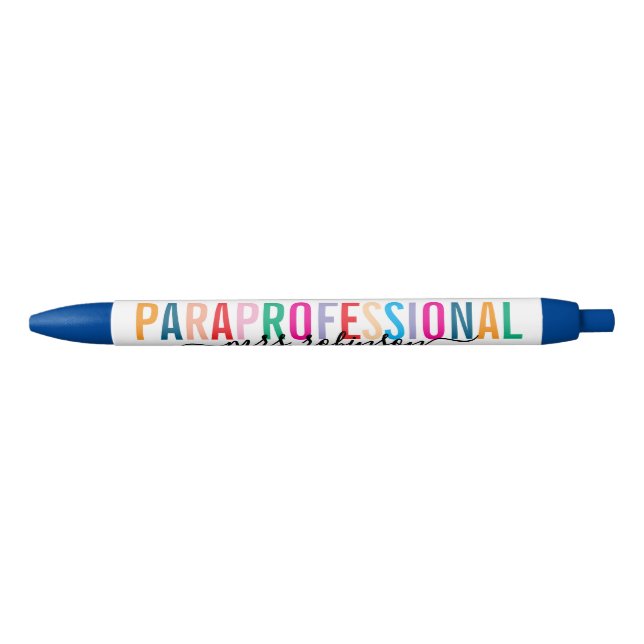 Farbiger Paraprofessional-Stift mit individuellem  Kugelschreiber (Vorderseite)