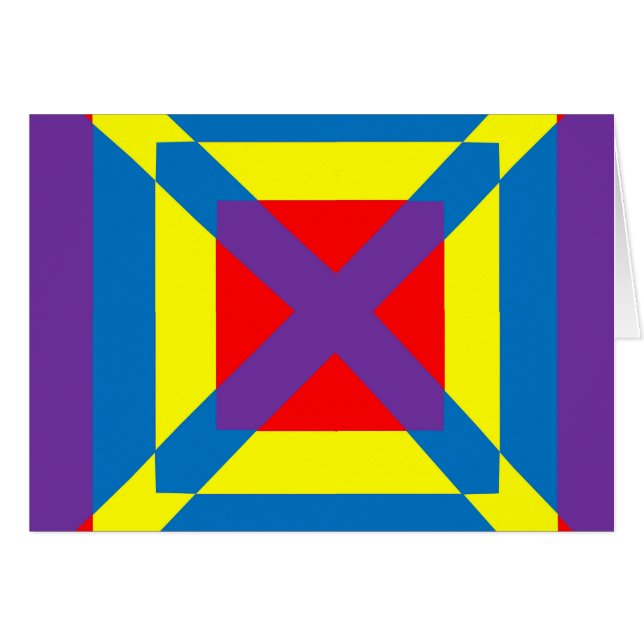 Farbiger Platz (Vorderseite (Horizontal))