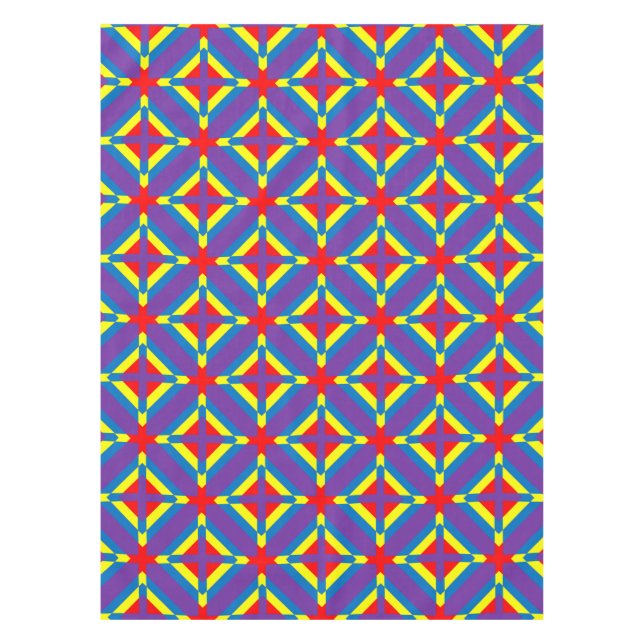 Farbiger Platz Tischdecke (Vorderseite)
