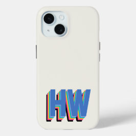 Farbiger Preppy-Name Case-Mate iPhone Hülle