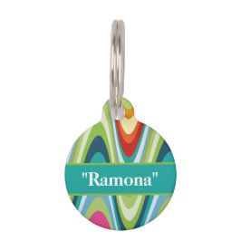 Farbiger QR-Code für Pet Haustiermarke