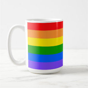 Farbiger Regenbogen Kaffeetasse