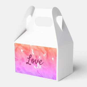 Farbiger Regenbogen-Liebe-Stolz lgbtq Gay Muster T Geschenkschachtel
