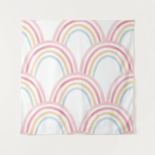 Farbiger Regenbogen Nahtlose Illustration Wandteppich