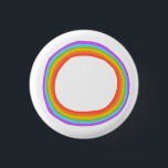 Farbiger Regenbogenkreis CUSTOM Button<br><div class="desc">Dekorieren Sie Ihr Outfit mit diesem coolen Kunstknopf. Macht ein großartiges Geschenk! Sie können ihn anpassen,  Farben,  Schriftart ändern und auch Text hinzufügen. Karo in meinem Shop für viel mehr Farben und Muster! Lass mir Bescheid,  wenn du auch etwas Gewohntes willst.</div>
