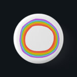 Farbiger Regenbogenkreis CUSTOM Button<br><div class="desc">Dekorieren Sie Ihr Outfit mit diesem coolen Kunstknopf. Macht ein großartiges Geschenk! Sie können ihn anpassen,  Farben,  Schriftart ändern und auch Text hinzufügen. Karo in meinem Shop für viel mehr Farben und Muster! Lass mir Bescheid,  wenn du auch etwas Gewohntes willst.</div>