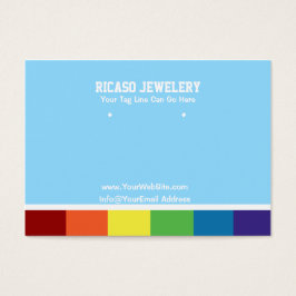 Farbiger Regenbogenohrring Hintergrund