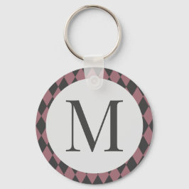 Farbiger Rhombus Schlüsselanhänger