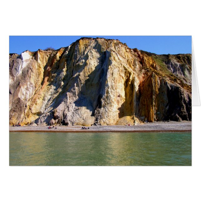 Farbiger Sand von Alum Bay (Vorderseite (Horizontal))