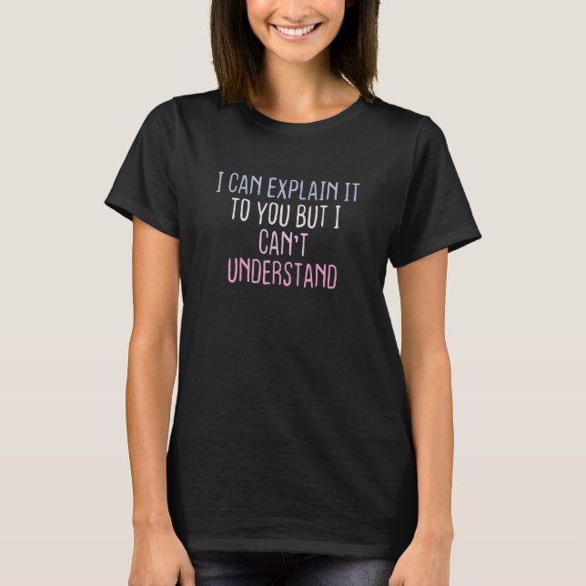 Farbiger Sarcastic Witz kann ich Ihnen erklären, a T-Shirt (Vorderseite)