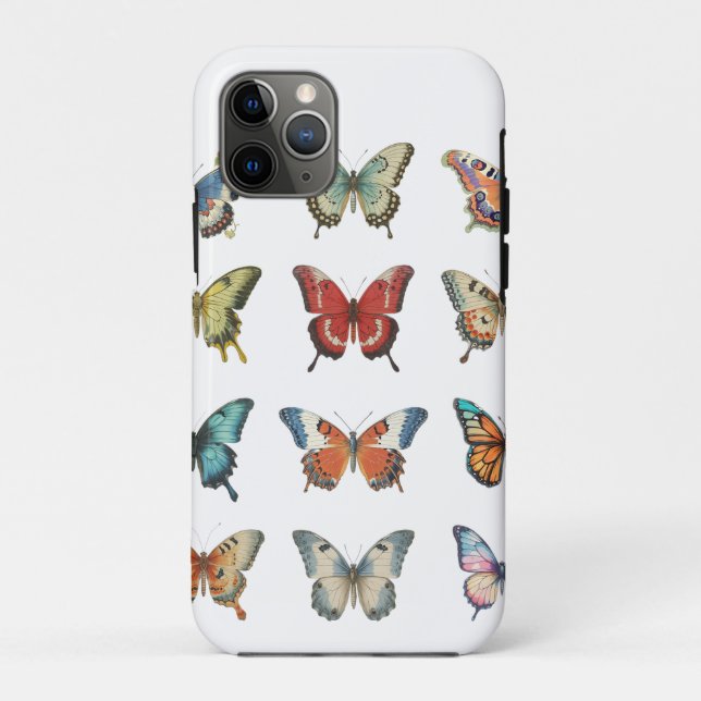 Farbiger Schmetterling iPhone-Hülle | Geschenk für Case-Mate iPhone Hülle (Rückseite)