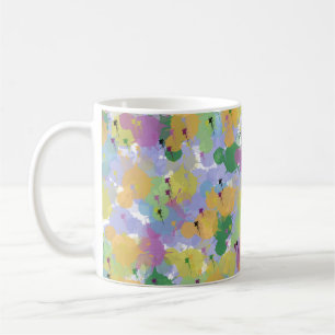 Farbiger Spritzer Abstract Mug – Lebendige künstle Kaffeetasse
