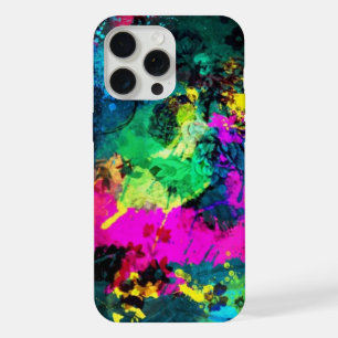 farbiger Spritzer iPhone 15 Pro Max Hülle